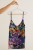 100% VEGAN Abstract Flora Cami Shortie Set