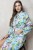 Caribe Flora Cotton Double Face Kimono / Bath Robe