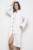 Dittsy Bouquet - QUILTED 100%  Cotton Interlock Button Robe