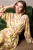 Oriental Flora Grace Shawl Robe