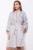 Tramline Check Grace Shawl Robe