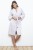 Artisan Circle/Polka Micro Fleece Grace-Shawl Robe