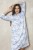 Barbara - Grand Leaf Pure Cotton Sateen Nightdress