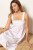 Helen Cotton Lawn Wide Strappy Nightdress