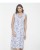 Kelsey Shadow Stripe Imperial Floral Nightdress
