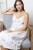 May 100% Cotton Linen Blend Strappy Nightdress