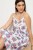 Nortans - 100% Cotton Sateen Rosebud Strappy Nightdress