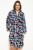 Santiago Flamingo Palm Shawl Collar Robe