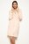 Tiga Deluxe French Terry Hooded Robe - Blush