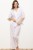 Toni 100% Cotton Voile 3/4 Sleeve Ruffle Lounge Pyjamas