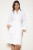 Tilly Deluxe Waffle Pique Shawl Collar Robe - White
