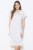 Zador  Cotton Rosebud Cap Sleeve Nightdress